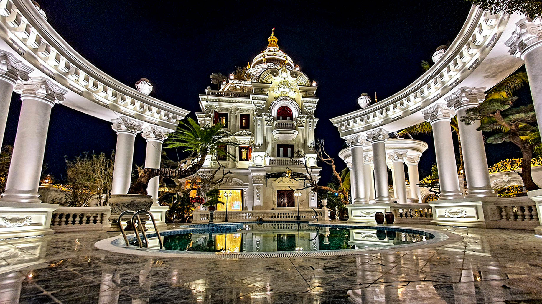 Hệ thống âm thanh tư nhân sang trọng trong biệt thự với loa Syva Gold